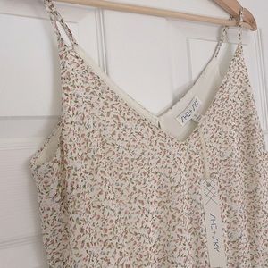 NWT Floral Romper with Tulip Detail | Small
